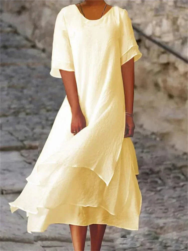 Maya - Elegantes Langkleid